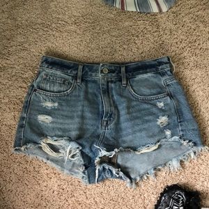 pacsun high rise festival shorts lightly worn